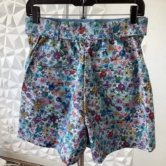 Hilary Macmillan floral high waisted shorts - Picture 2 of 3